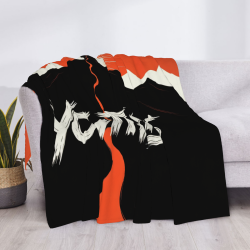 Manta de franela horizontal de 280g con estampado personalizado