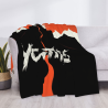 Manta de franela horizontal de 280g con estampado personalizado