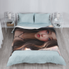 280g Vertikale Einseitig Bedruckte Flanell-Decke mit Mädchen-Muster