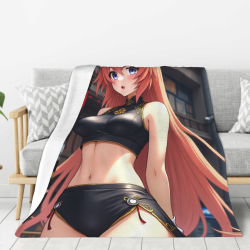 280g vertikale Anime-gedruckte Flanell-Decke, weich und langlebig