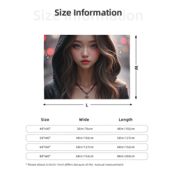 280g 단면 인쇄 플란넬 담요, 부드럽고 주름 방지