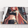 280g horizontale Flanell-Decke mit Anime-Muster