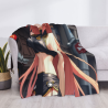 280g horizontale Flanell-Decke mit Anime-Muster