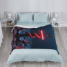Coperta in pile verticale 280g con motivo ancore e serpenti