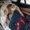 Coperta in pile verticale 280g con motivo ancore e serpenti