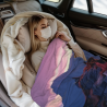 Coperta in flanella verticale 280g con stampa paesaggio montano