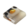 Couverture en flanelle verticale 280g à motif de pingouin mignon