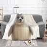 280g horizontale einseitig bedruckte Flanell-Decke (Robben-Muster)