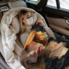 280g Vertical - style Single - side Printed Comfortable Flannel Blanket