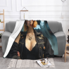 280g horizontale Flanell-Decke mit exquisitem Schönheitsmuster