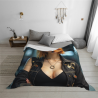 280g horizontale Flanell-Decke mit exquisitem Schönheitsmuster