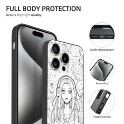 Coque pour iPhone 15/15 Pro/15 Pro Max Style Kawaii - OKOMALL