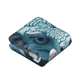 Couverture en flanelle verticale 280g avec dragon onirique - Motif humain