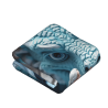 Couverture en flanelle verticale 280g avec dragon onirique - Motif humain