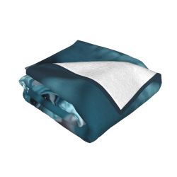 Coperta in flanella orizzontale 280g: Drago fantastico e motivo umano