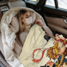 Coperta in flanella verticale 280g con adorabili motivi a cartoni animati