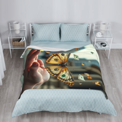 Couverture en flanelle verticale 280g imprimée d'un seul côté, confortable, chaude et adaptée à plusieurs scénarios