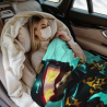 280g Vertical Flannel Blanket with Sci - fi Female Pattern