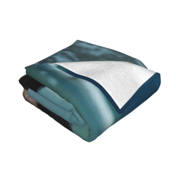 Coperta in flanella da 280g in stile orizzontale con stampa a una faccia, una scelta comoda e calda