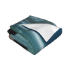 Couverture en flanelle de 280g en style horizontal avec impression recto, un choix confortable et chaud