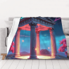280g Single - Sided Printed Flannel Blanket, Comfortable, Durable, for Multiple Scenarios