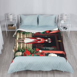 280g Vertical - style Single - side Printed Anime Flannel Blanket