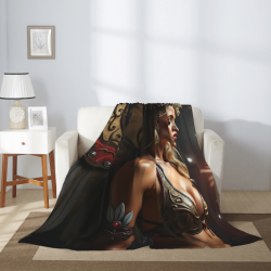 Coperta in flanella 280g stile verticale - stampa lato singolo