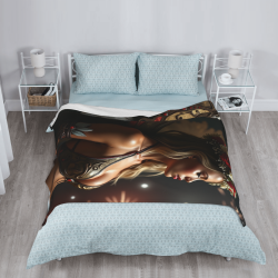 Coperta in flanella 280g stile verticale - stampa lato singolo