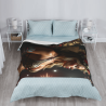 Coperta in flanella 280g stile verticale - stampa lato singolo