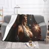 280g horizontale Flanell-Decke mit einseitigem Druck – eine bequeme Wahl