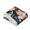 280g Vertical - style Flannel Blanket with Single - side Anime Printing