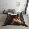 280g horizontale Flanell-Decke mit einseitigem Druck – eine bequeme Wahl