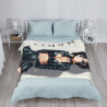 280g Vertical - style Flannel Blanket with Single - side Anime Printing