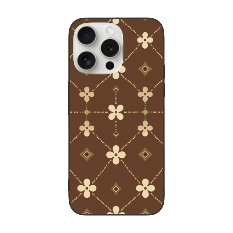 جراب iPhone 15 Pro/Pro Max بأسلوب ياباني وا بي سابي - okomall