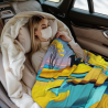 280g Horizontal Flannel Blanket, Comfortable and Warm with Printed Design