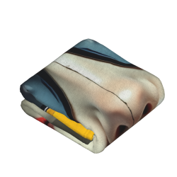 Coperta in flanella verticale 280g con stampa fashion