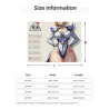 Coperta in flanella orizzontale 280g con ragazza anime