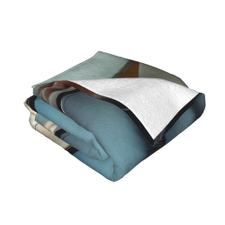 280g horizontales Flanell-Decke (Modische Frauen-Print-Stil)
