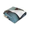 Coperta in flanella orizzontale 280g (Stampa donna alla moda)