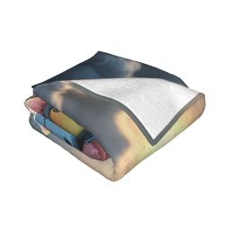 280g horizontale Flanell-Decke mit niedlichem Cartoon-Drachenmuster