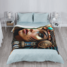 280g vertikale einseitig bedruckte Flanell-Decke, bequem und warm