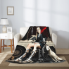 280g Vertical - style Comfortable Single - sided Printed Flannel Blanket