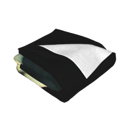 Couverture en flanelle horizontale de 280g avec impression artistique exquise