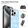 Coque pour iPhone 15/Pro/Max avec motif ciel étoilé et rêveur - okomall