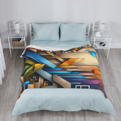Coperta in flanella verticale 280g con stampa unilaterale a tutta larghezza