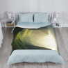 Coperta in flanella verticale 280g con stampa paesaggio naturale