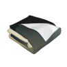 Couverture en flanelle horizontale de 280g avec impression sur une face