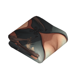 280g Vertical - style Anime - printed Flannel Blanket, Soft and Durable