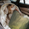 Coperta in flanella orizzontale da 280g con stampa su un lato