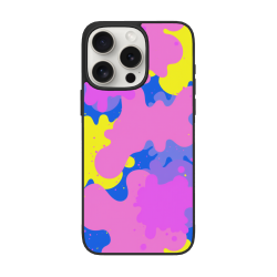 Coque Abstraite à l'encre pour iPhone 15 Pro/Pro Max - okomall